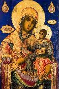 Zahari Zograf Mary with the young Jesus, oil painting